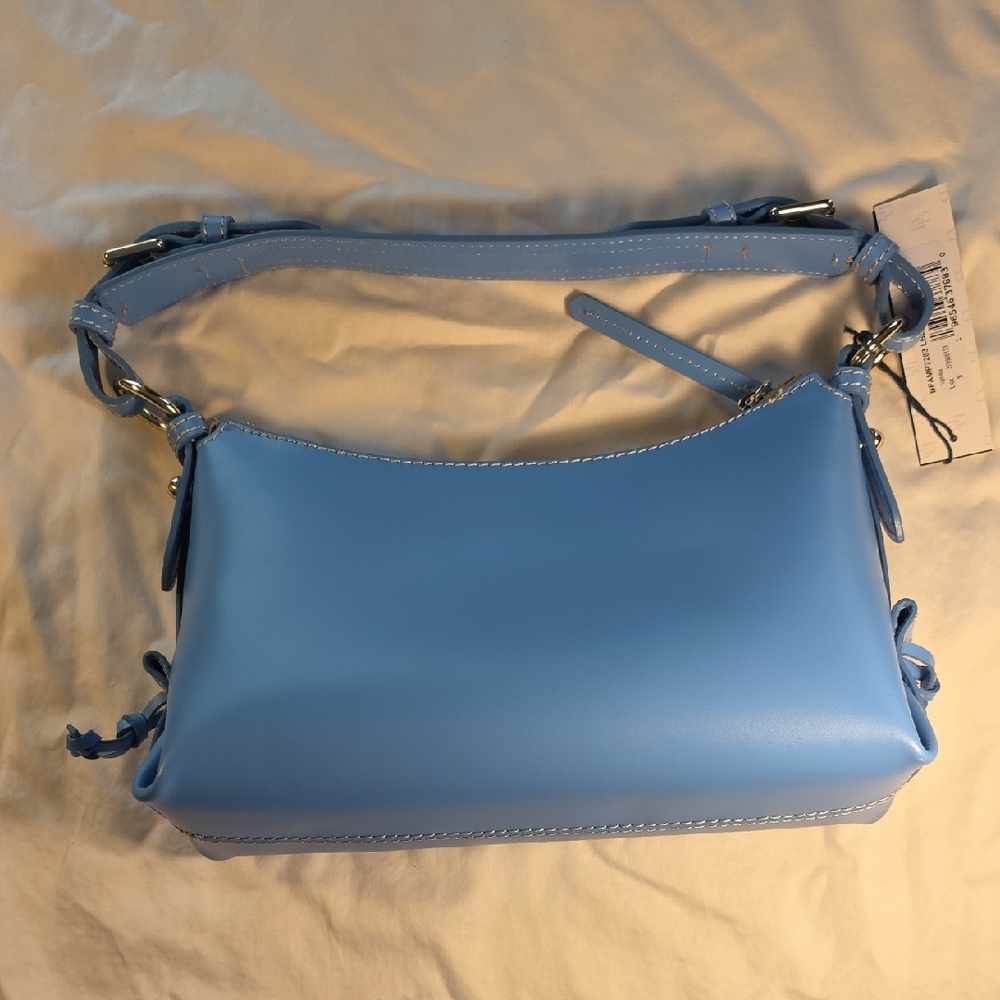 Dooney & Bourke Sky Blue Shoulder Bag - Picture 2 of 10